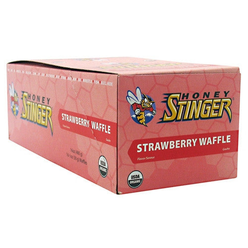 Honey Stinger Stinger Waffle - Strawberry Waffle - 16 ea - 810815021073