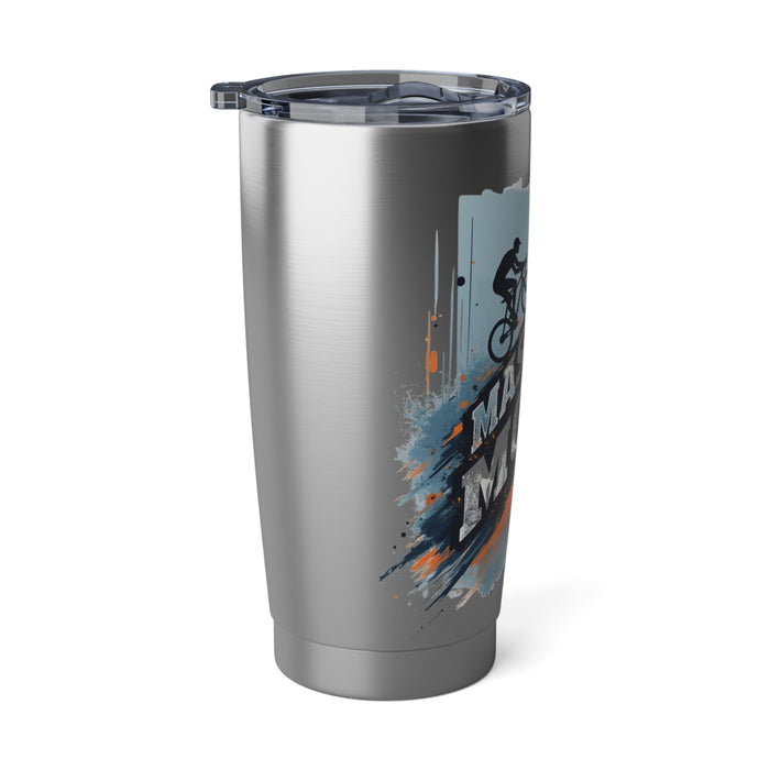Insulated Stainless Steel 20oz Tumbler for Triathlon - Mug - detail view