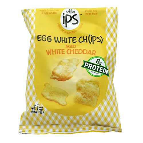 ips All Natural Egg White Ch(ips) - White Cheddar - 24 ea - 10853774004012