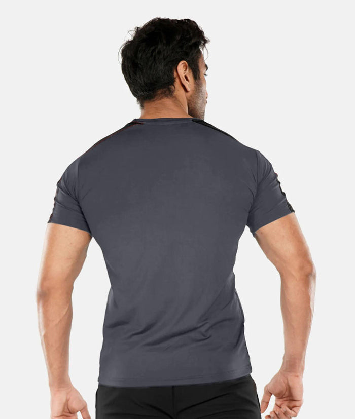 Iron Grey GymX Panel Tee - GymX