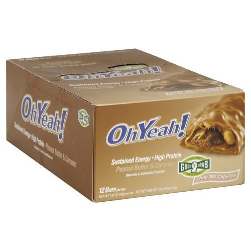 ISS OhYeah! OhYeah! Bar - Peanut Butter & Caramel - 45 g - 788434113601