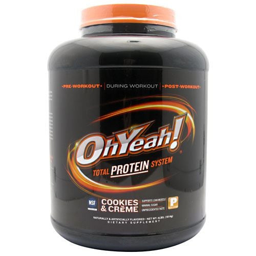 ISS OhYeah! Protein Powder - Cookies & Creme - 4 lb - 788434110556
