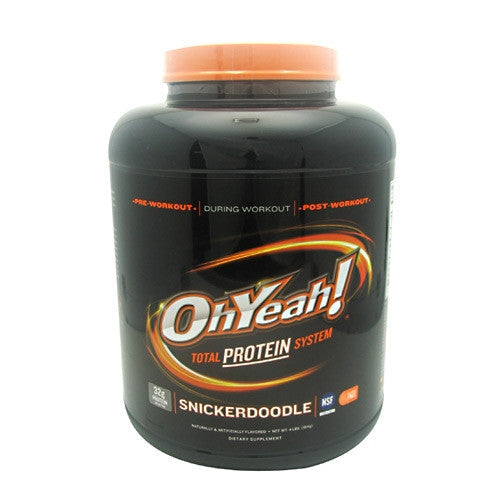 ISS OhYeah! Protein Powder - Snickerdoodle - 4 lb - 788434108928