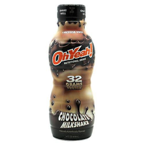 ISS OhYeah! Protein Shake RTD - Chocolate Milkshake - 12 Bottles - 788434114325