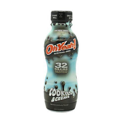 ISS OhYeah! Protein Shake RTD - Cookies & Creme - 12 Bottles - 788434114561