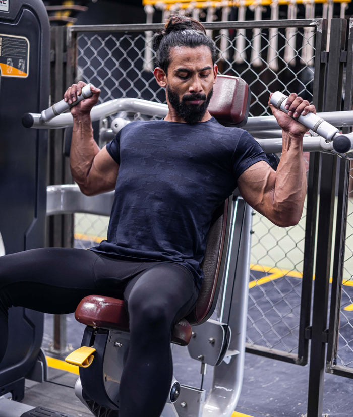 Jacquard Blue Camo GymX Tshirt - Sale - GymX