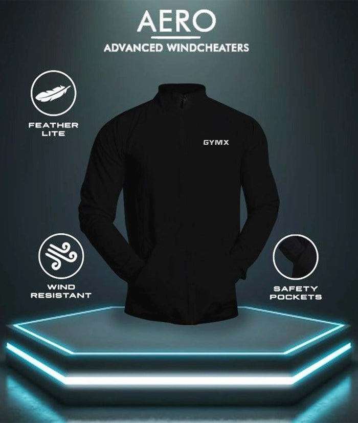 Jet Black Summer Jacket - Aero Series