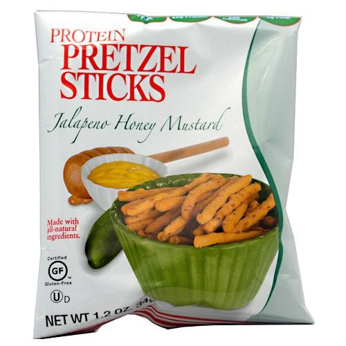 Kays Naturals Protein Pretzel Sticks - Jalapeno Honey Mustard - 1.2 oz - 10811178009309