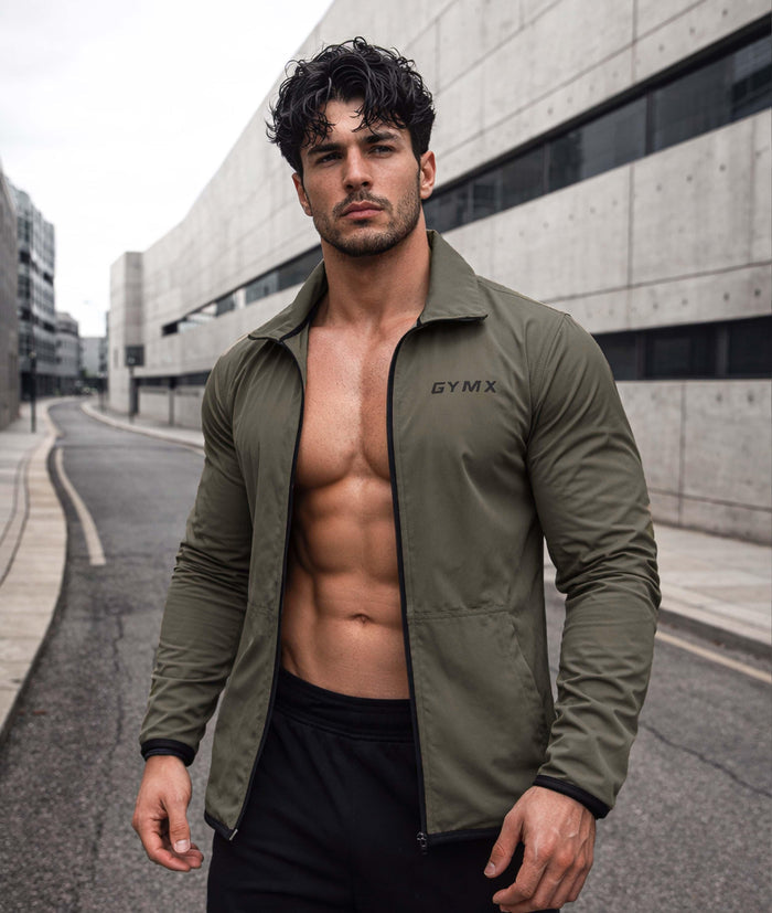 Khaki Green Summer Jacket