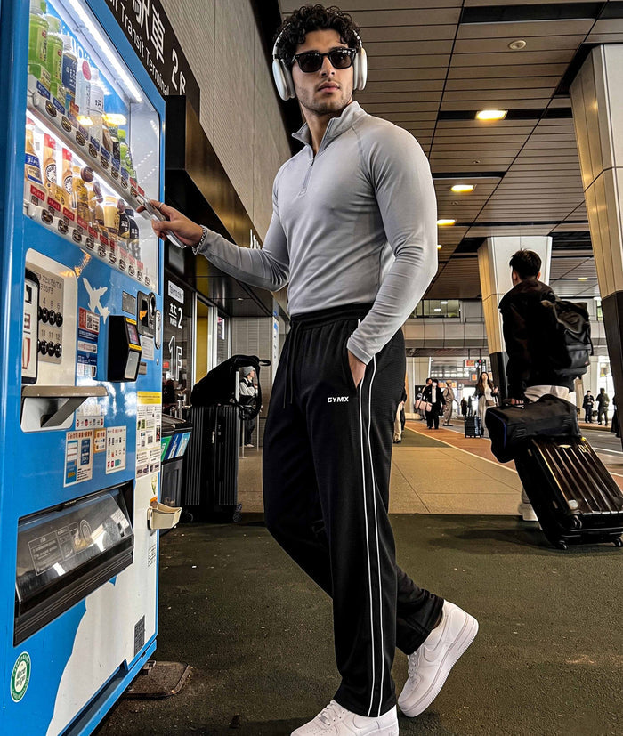Korean Oversized Pro Joggers- Black Knight