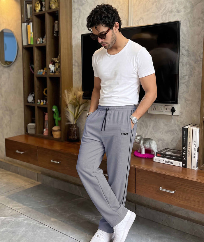 Korean Oversized Pro Joggers- Grey