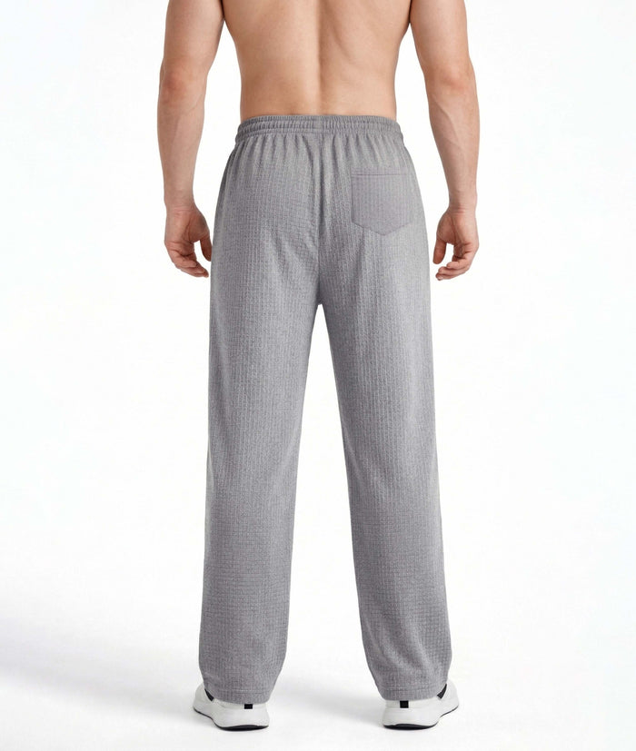 Korean Relaxed Fit GymX Joggers – Urban Grey