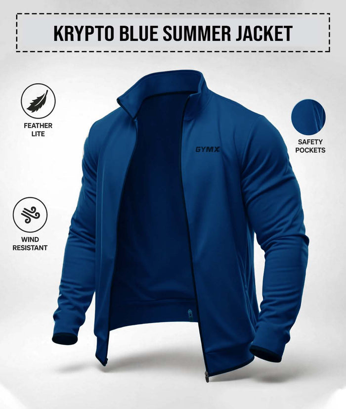 Krypto Blue Summer Jacket