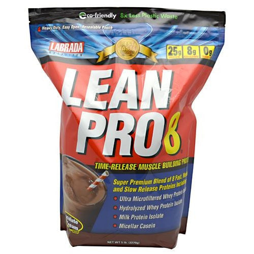 Labrada Nutrition Lean Pro8 - Chocolate Ice Cream - 5 lb - 710779112841