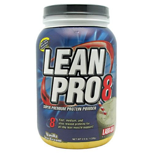 Labrada Nutrition Lean Pro8 - Vanilla Ice Cream - 2.9 lb - 710779112766