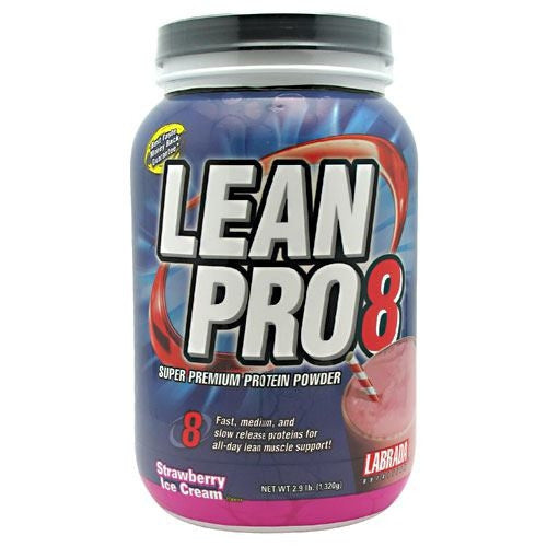 Labrada Nutrition Lean Pro8 - Strawberry Ice Cream - 2.9 lb - 710779112780