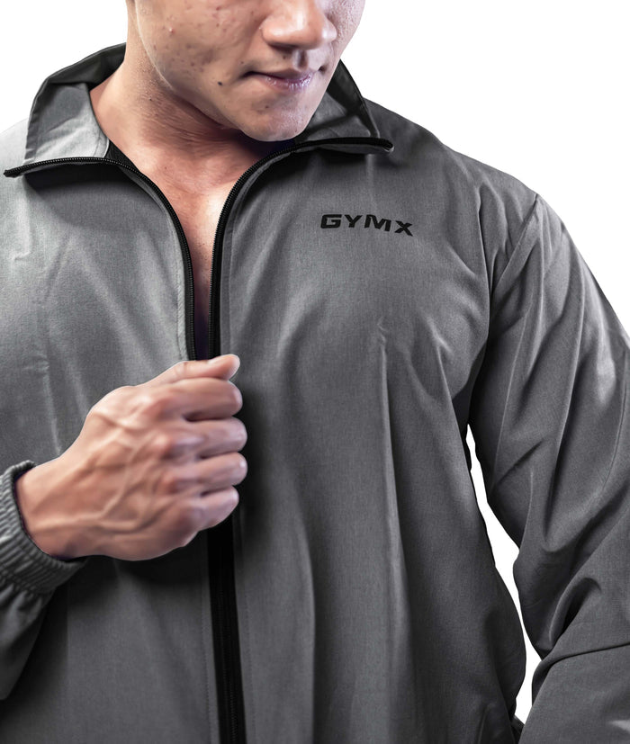Lava Grey GymX Breeze Summer Windcheater - Sale