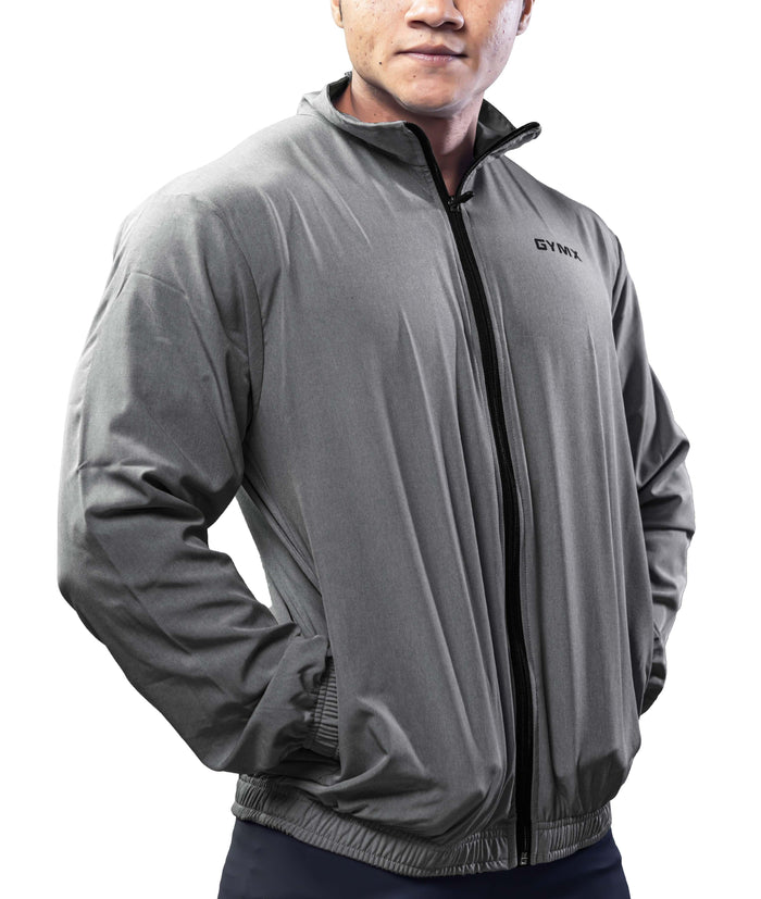Lava Grey GymX Breeze Summer Windcheater - Sale