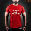 Leave Me Alone Half Sleeve Tee- Sale - GymX