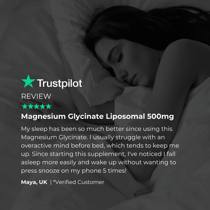 Magnesium Glycinate - Liposomal (100mg) - Charava UK