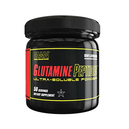 MAN Sports Glutamine Peptides - Unflavored - 50 Servings - 898684009934