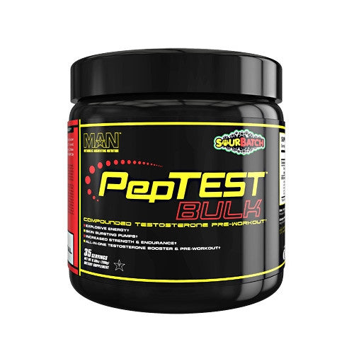 MAN Sports Peptest Bulk - Sour Batch - 35 Servings - 898684554434
