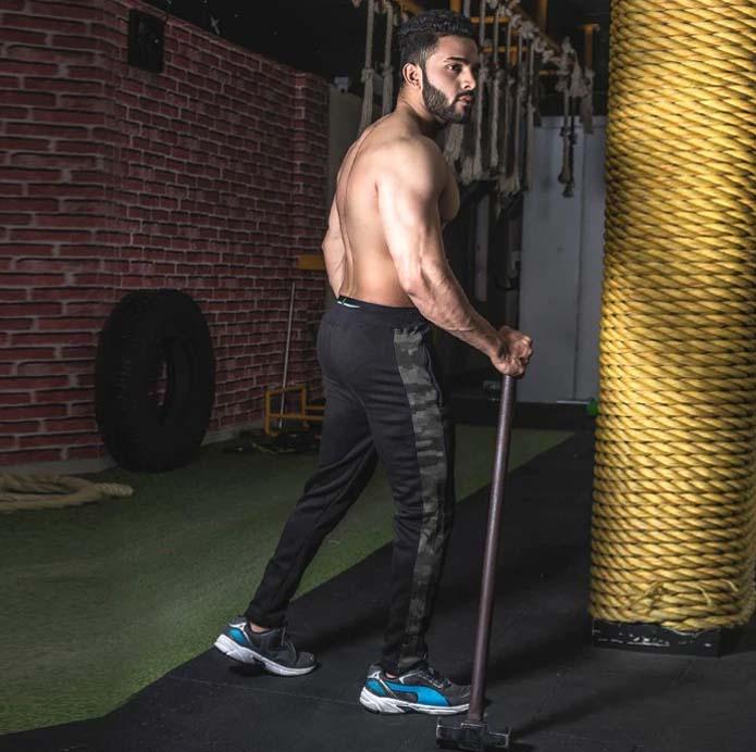 Matrix Camo Grey Panelled Tracks - Stellar Series - Sale - GymX