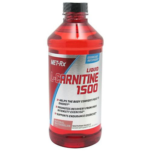 MET-Rx Liquid L-Carnitine 1500 - Natural Watermelon - 16 oz - 786560362252