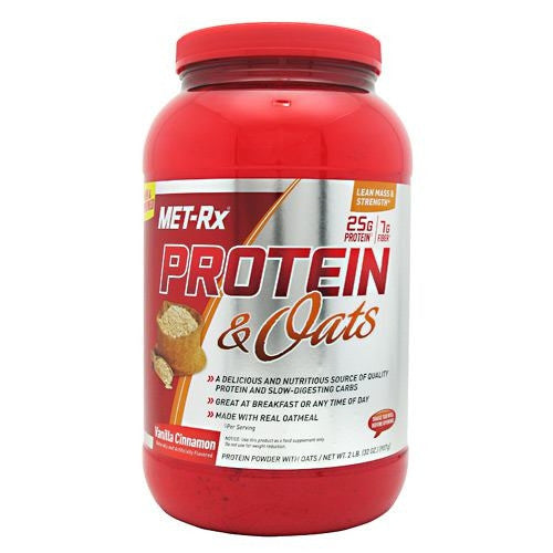 MET-Rx Protein & Oats - Vanilla Cinnamon - 2 lb - 786560538299