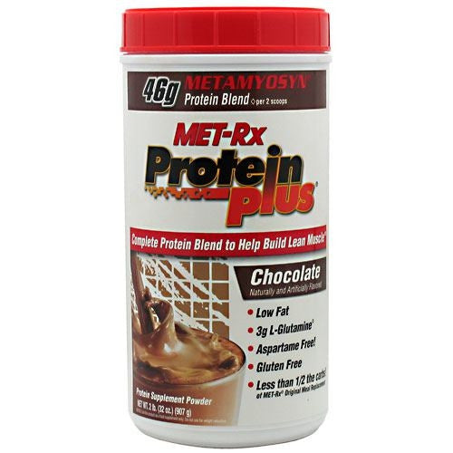 MET-Rx Protein Plus Protein Powder - Chocolate - 2 lb - 786560009591