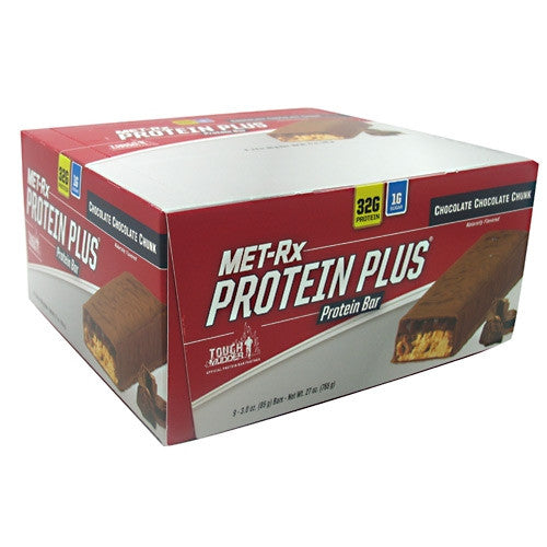 MET-Rx Protein Plus - Chocolate Chocolate Chunk - 9 Bars - 786560557115