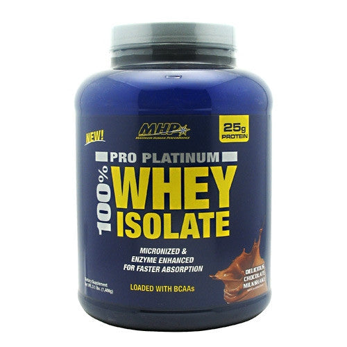 MHP 100% Platinum Whey-Iso - Delicious Vanilla Milkshake - 3.1 lb - 666222094182