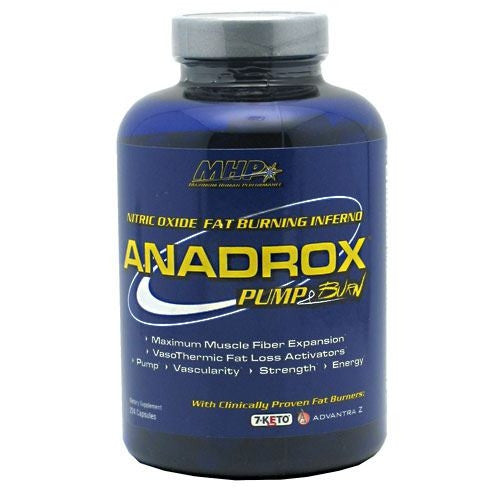 MHP Anadrox Pump & Burn - 224 Capsules - 666222942018