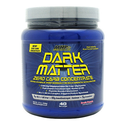 MHP Dark Matter Zero Carb - Fruit Punch - 40 Servings - 666222093253
