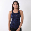Midnight Blue Camo Racerback Women's Tank Top- Sale - GymX
