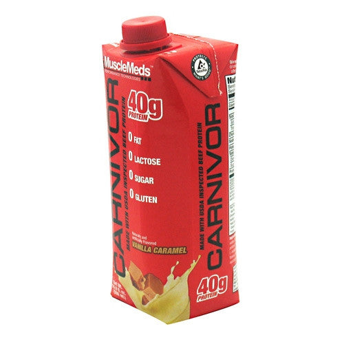 Muscle Meds Carnivor RTD - Vanilla Caramel - 12 Bottles - 891597004119
