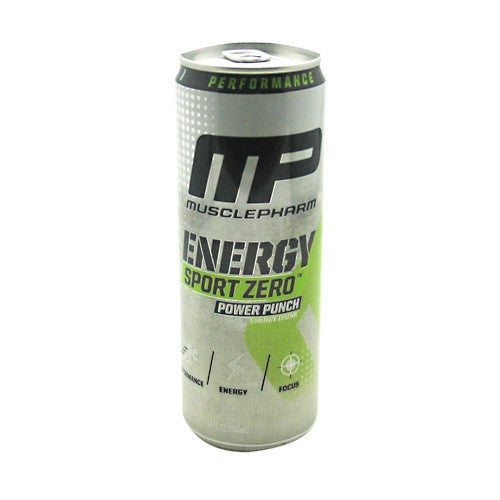 Muscle Pharm Energy Sport Zero - Power Punch - 1 Cans - 748252104984
