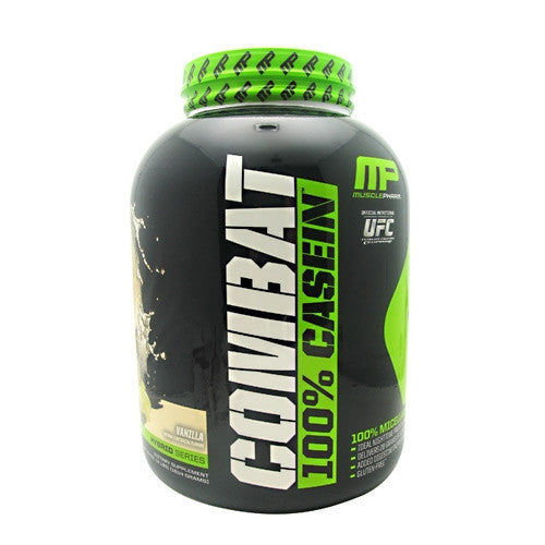 Muscle Pharm Hybrid Series Combat 100% Casein - Vanilla - 4 lb - 713757375535