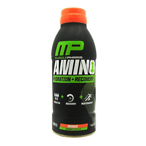 MusclePharm Amino 1 RTD - Orange - 12 Bottles - 019962524127