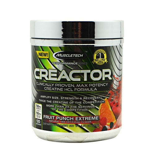 MuscleTech Creactor - Fruit Punch Extreme - 120 Servings - 631656708790