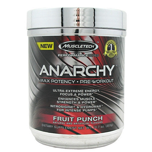 MuscleTech Performance Series Anarchy - Fruit Punch - 60 Servings - 631656707991