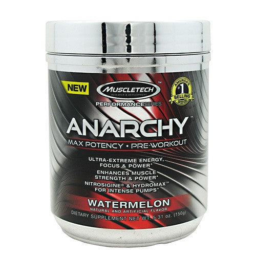 MuscleTech Performance Series Anarchy - Watermelon - 30 Servings - 631656707885