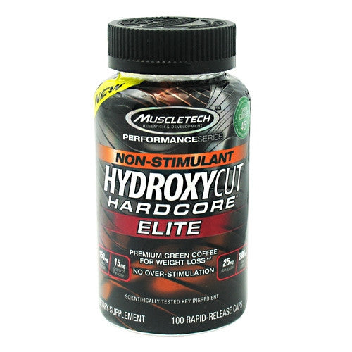 MuscleTech Performance Series Hydroxycut Hardcore Elite Stimulant Free - 100 Capsules - 631656604511