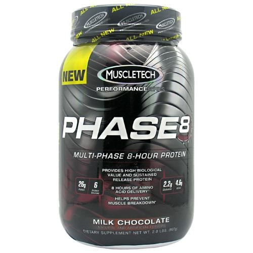 MuscleTech Performance Series Phase 8 - Milk Chocolate - 2 lb - 631656703467