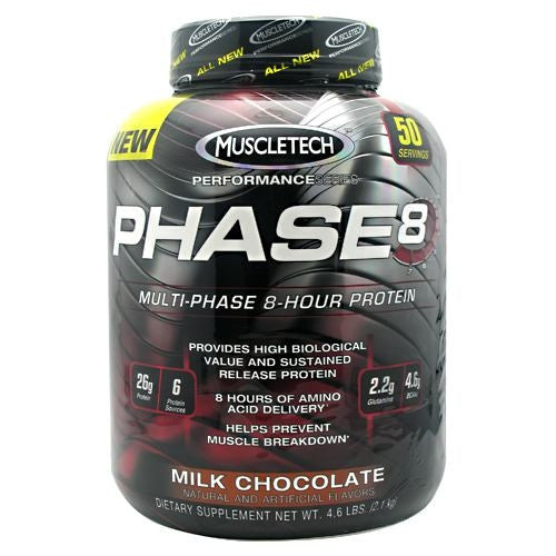 MuscleTech Performance Series Phase 8 - Milk Chocolate - 4 lb - 631656703528