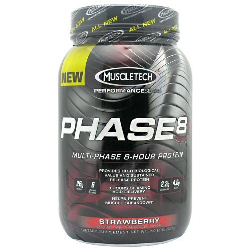 MuscleTech Performance Series Phase 8 - Strawberry - 2 lb - 631656703504