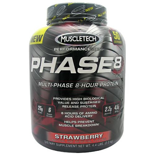 MuscleTech Performance Series Phase 8 - Strawberry - 4 lb - 631656703542