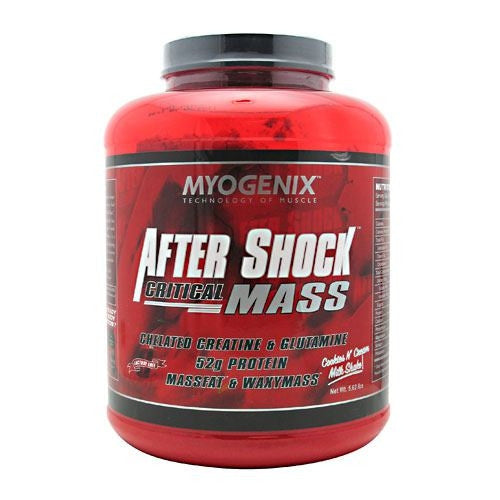 Myogenix After Shock Critical Mass - Cookies N Cream Milk Shake - 5.62 lb - 680269222001
