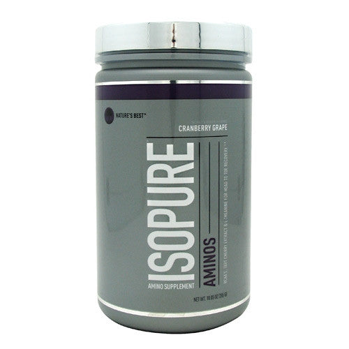 Natures Best Isopure Aminos - Cranberry Grape - 30 Servings - 089094023430
