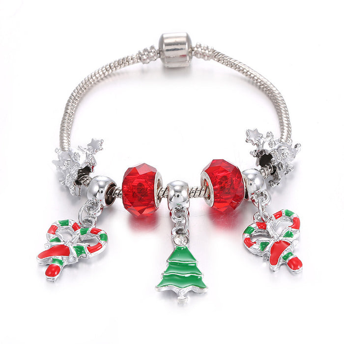 New Mori Bracelet, Glass Beaded Accessories, Plant Pendant, Bracelet Jewelry